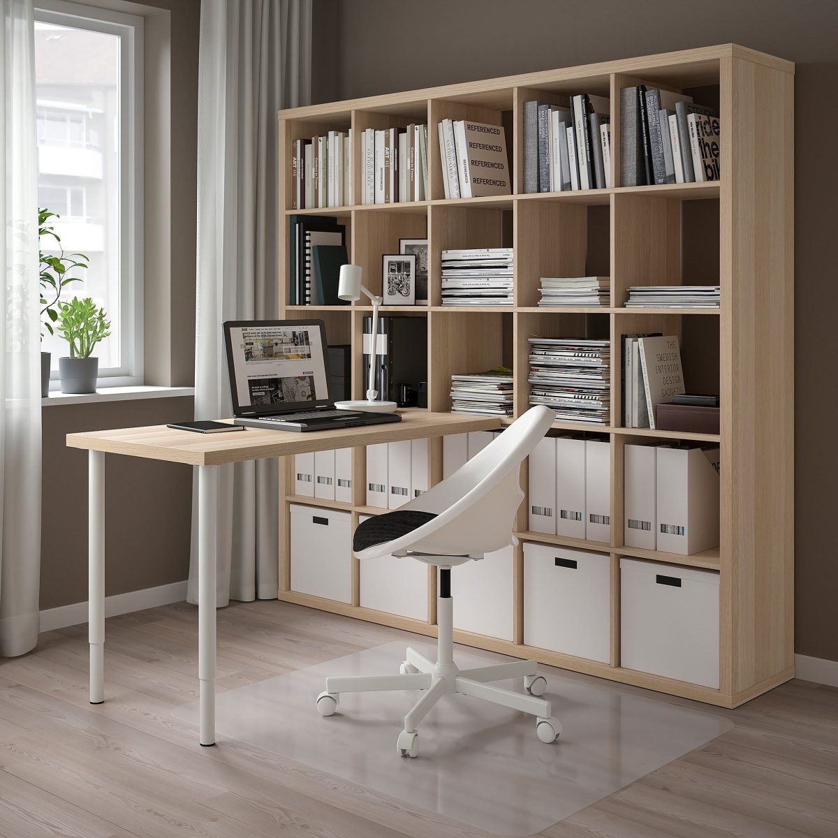 Çalışma Masası Ayağı, Beyaz, 60-90 cm, Ayarlanabilir – 2. görsel