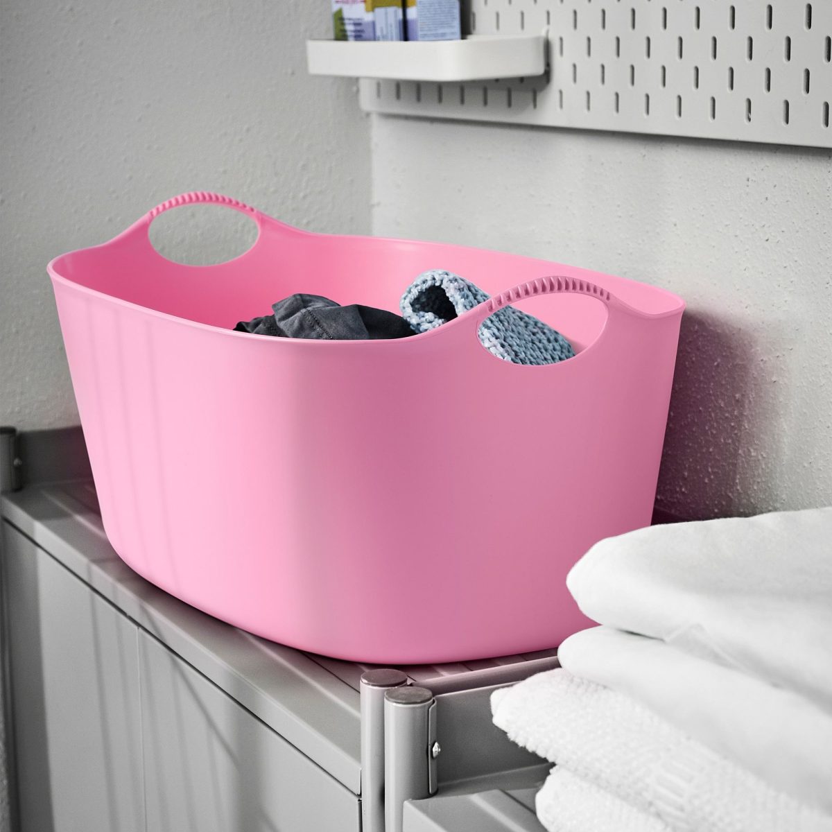 Çamaşır Sepeti, Pembe, 35 lt – 3. görsel
