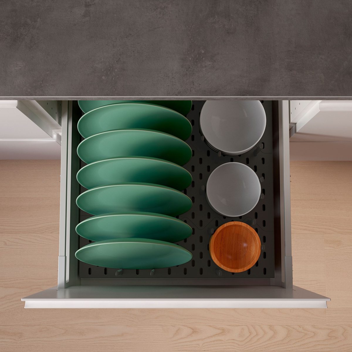 Çekmece Düzenleyici, Antrasit, 60 cm – 4. görsel
