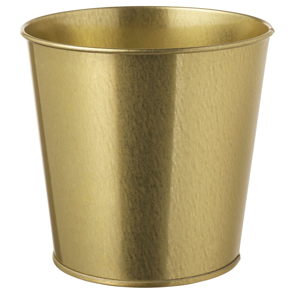 Çelik Saksı, Pirinç Rengi, 12 cm – 2. görsel