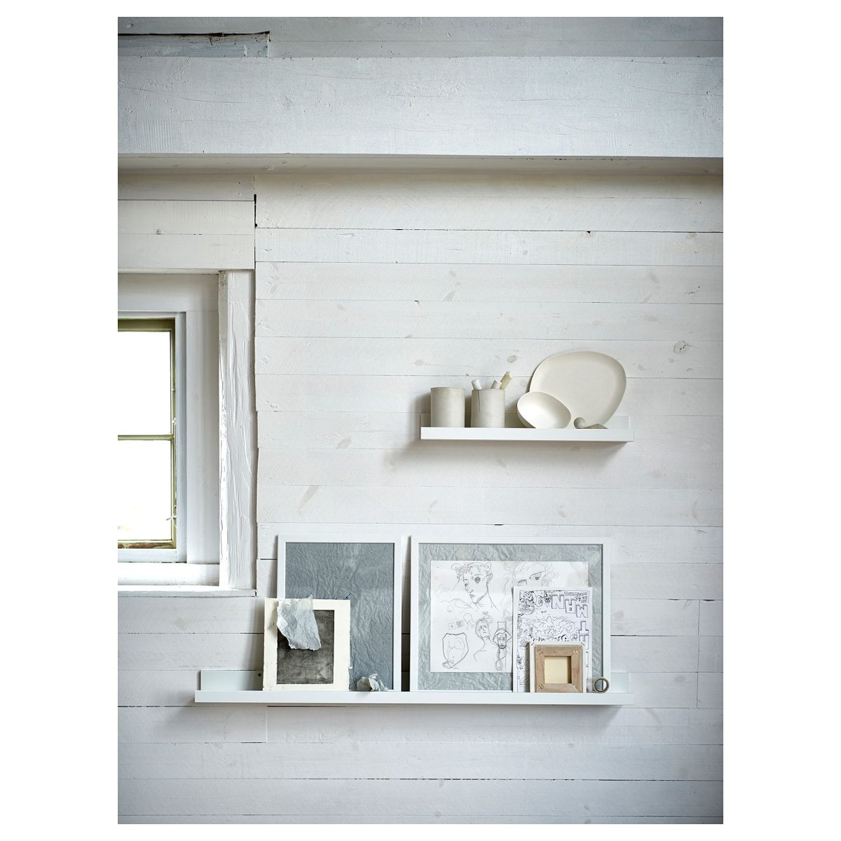 Çerçeve Rafı, Beyaz, 55 cm – 3. görsel