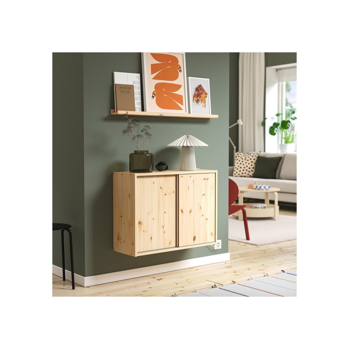 Çerçeve Rafı, Çam, 100 cm – 2. görsel
