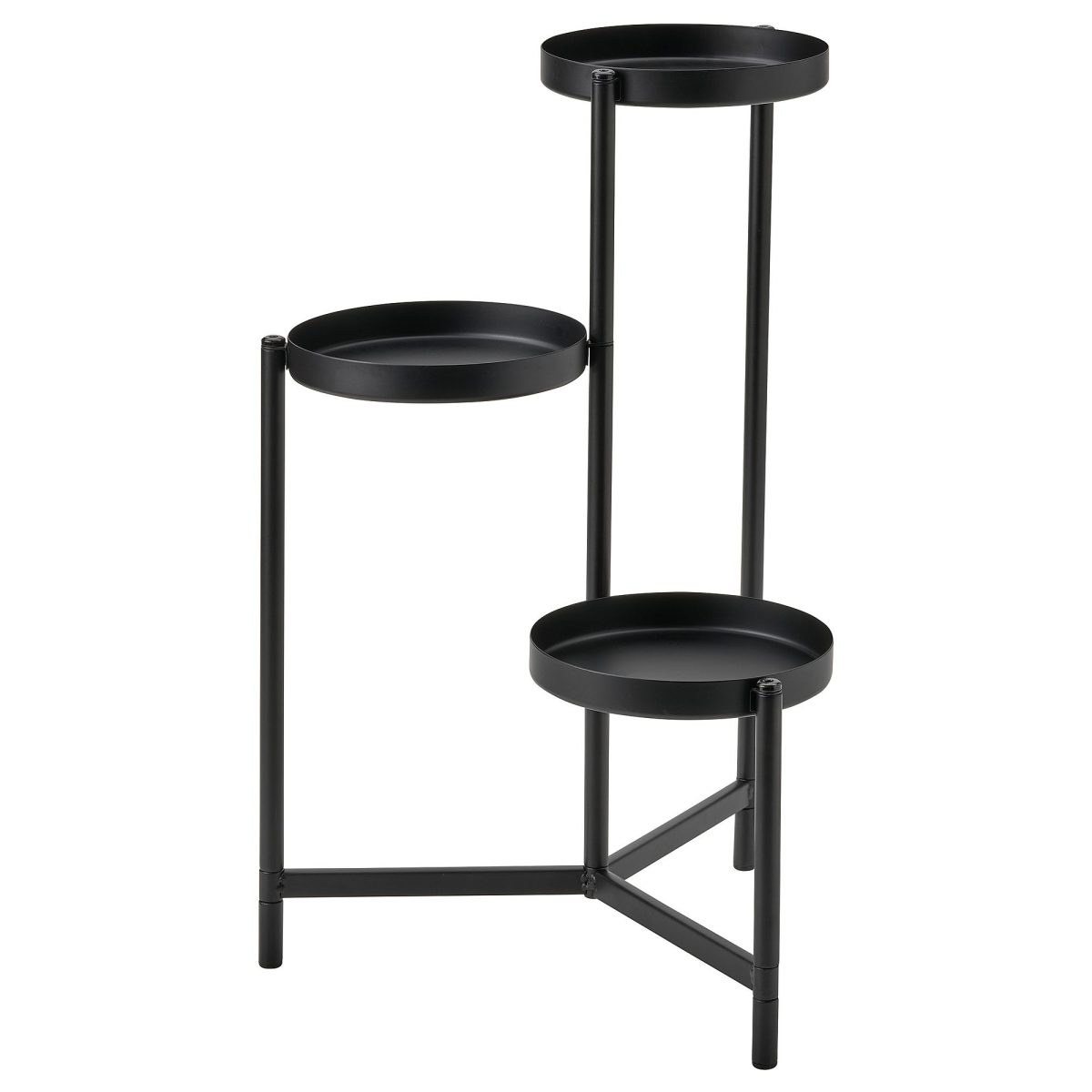 Çiçeklik, Siyah, 58 cm