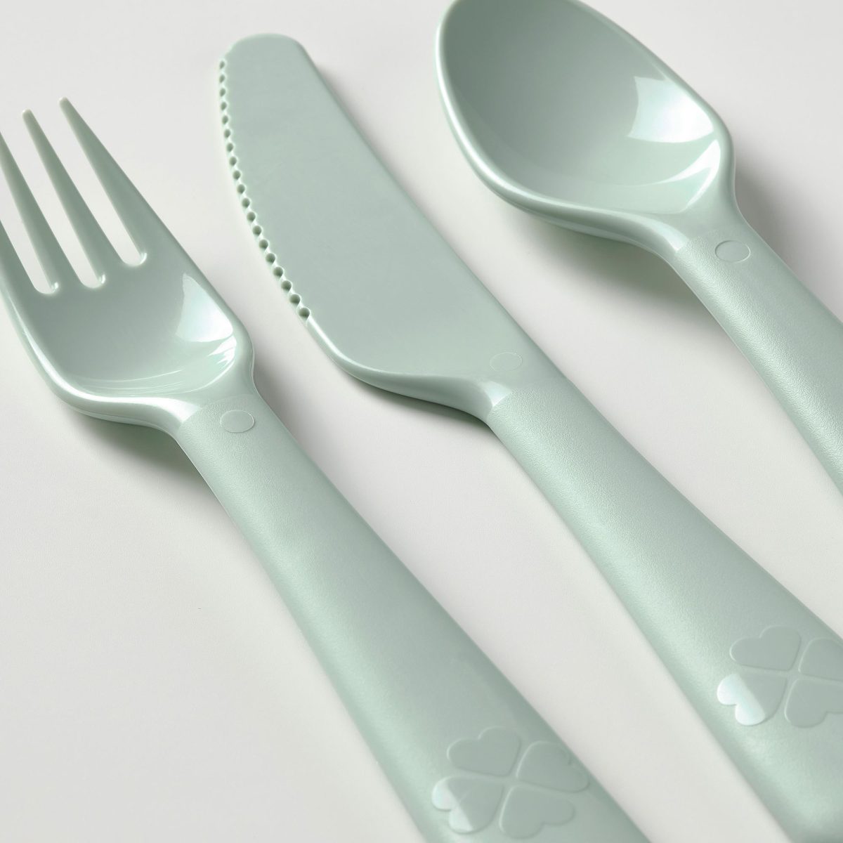 Çocuk Çatal Kaşık Bıçak Seti, Pastel Tonlar, 18 Parça – 3. görsel