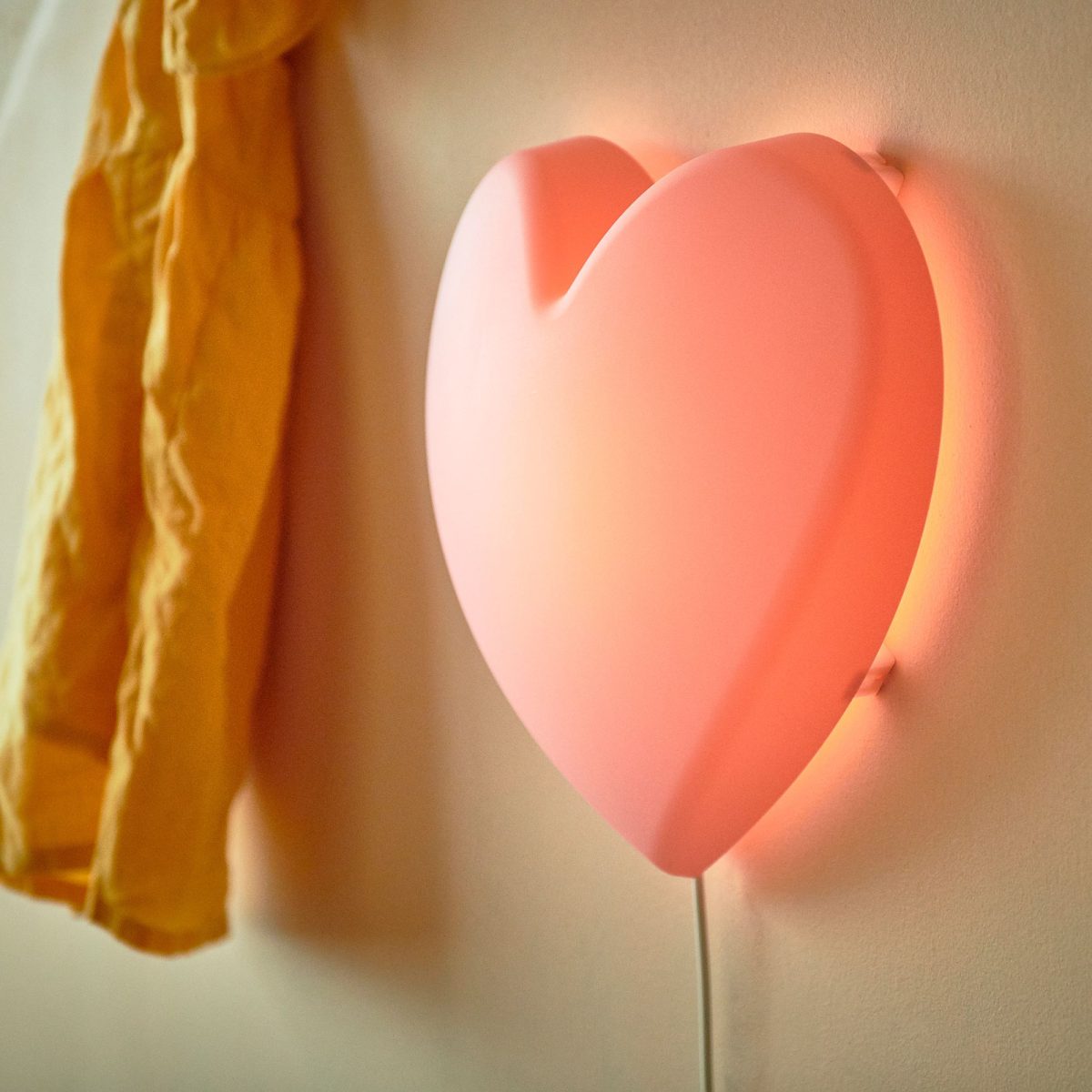 Çocuk Duvar Lambası, Pembe, LED'li – 4. görsel