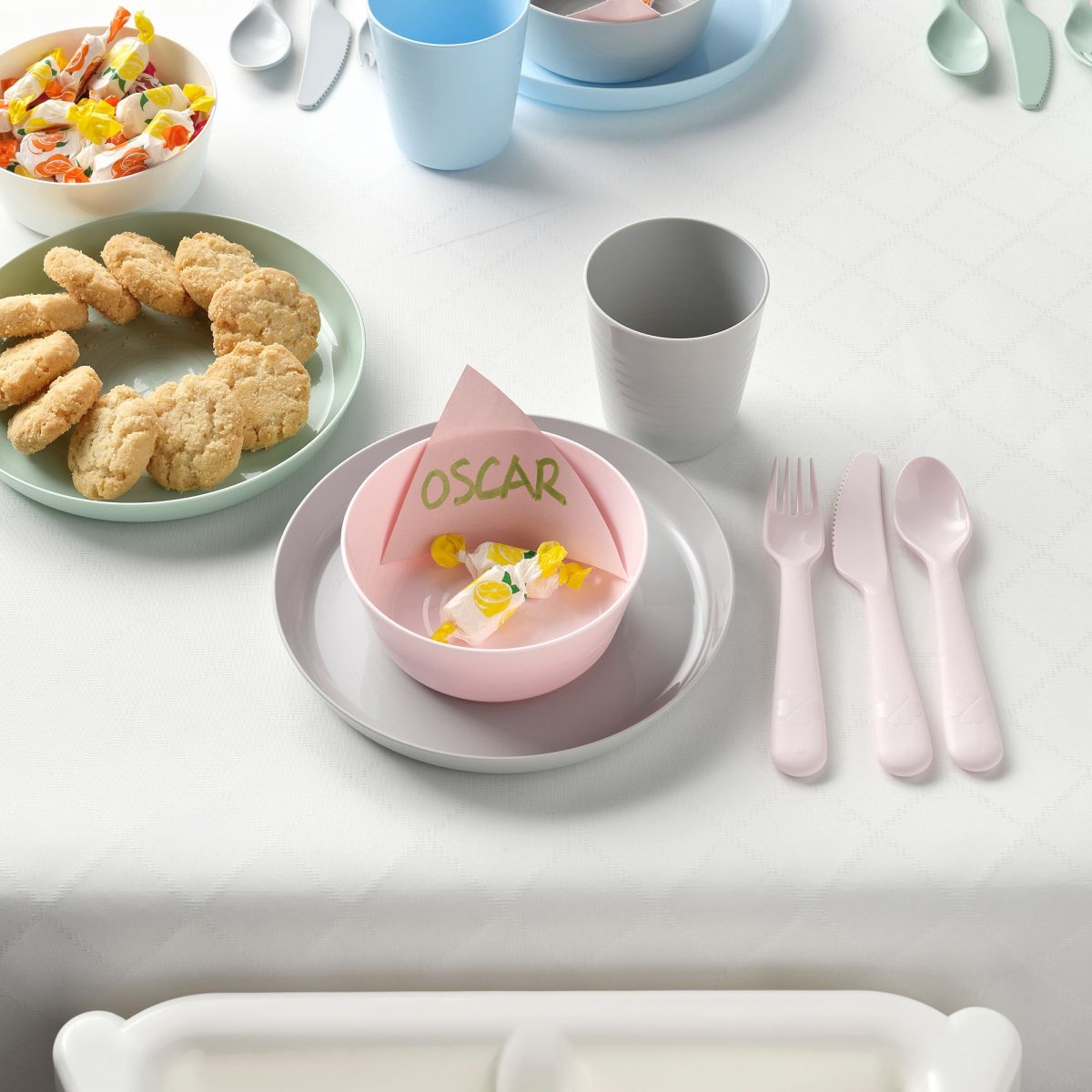 Çocuk Kase Seti, Pastel Tonlar, 6 adet – 2. görsel