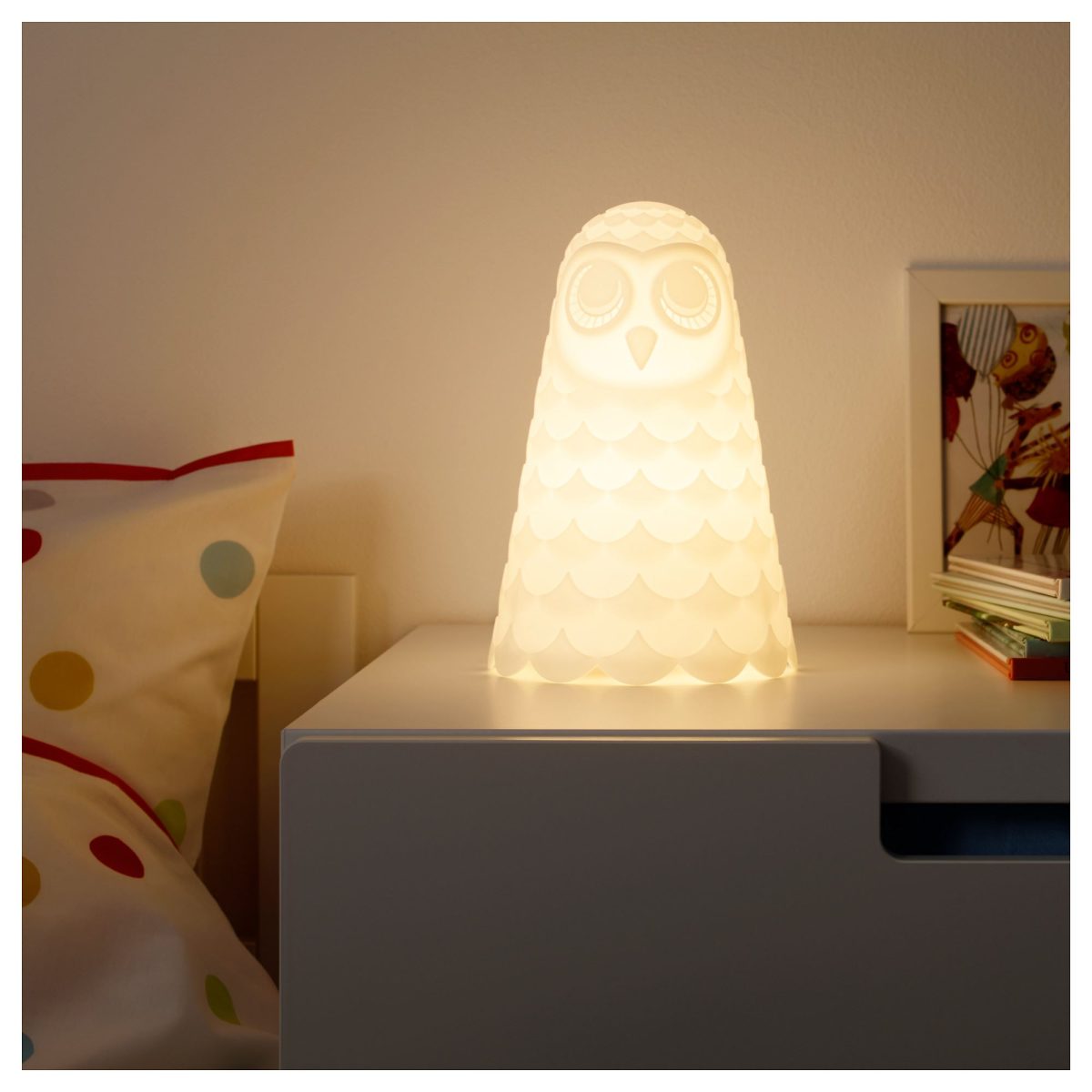 Çocuk Masa Lambası, Beyaz, 23 cm, LED'li – 2. görsel