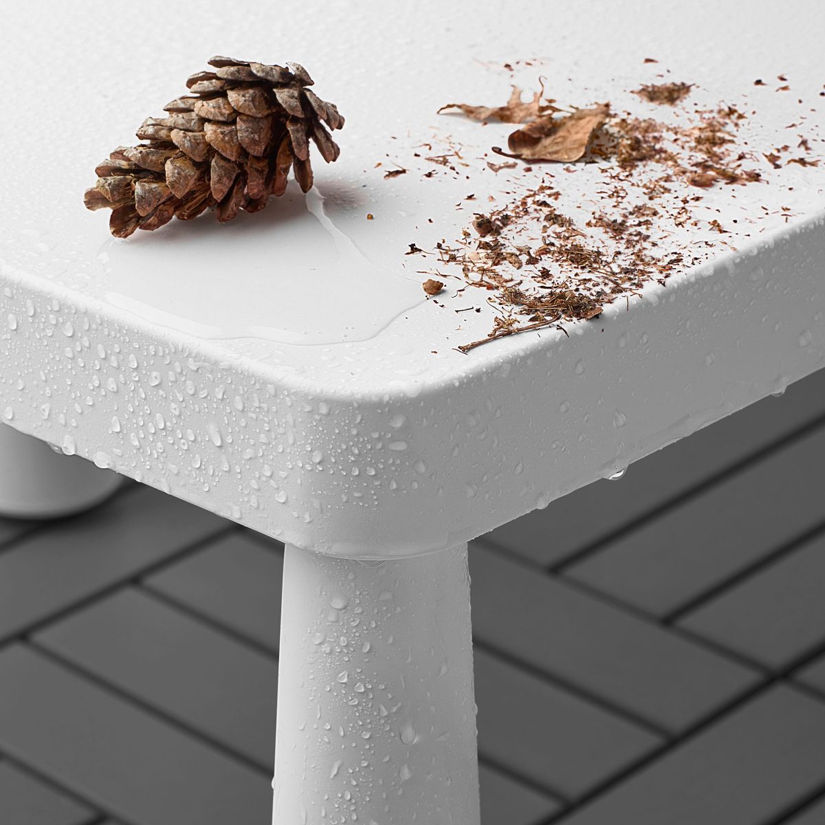 Çocuk Masası, Beyaz, 77x55 cm – 3. görsel
