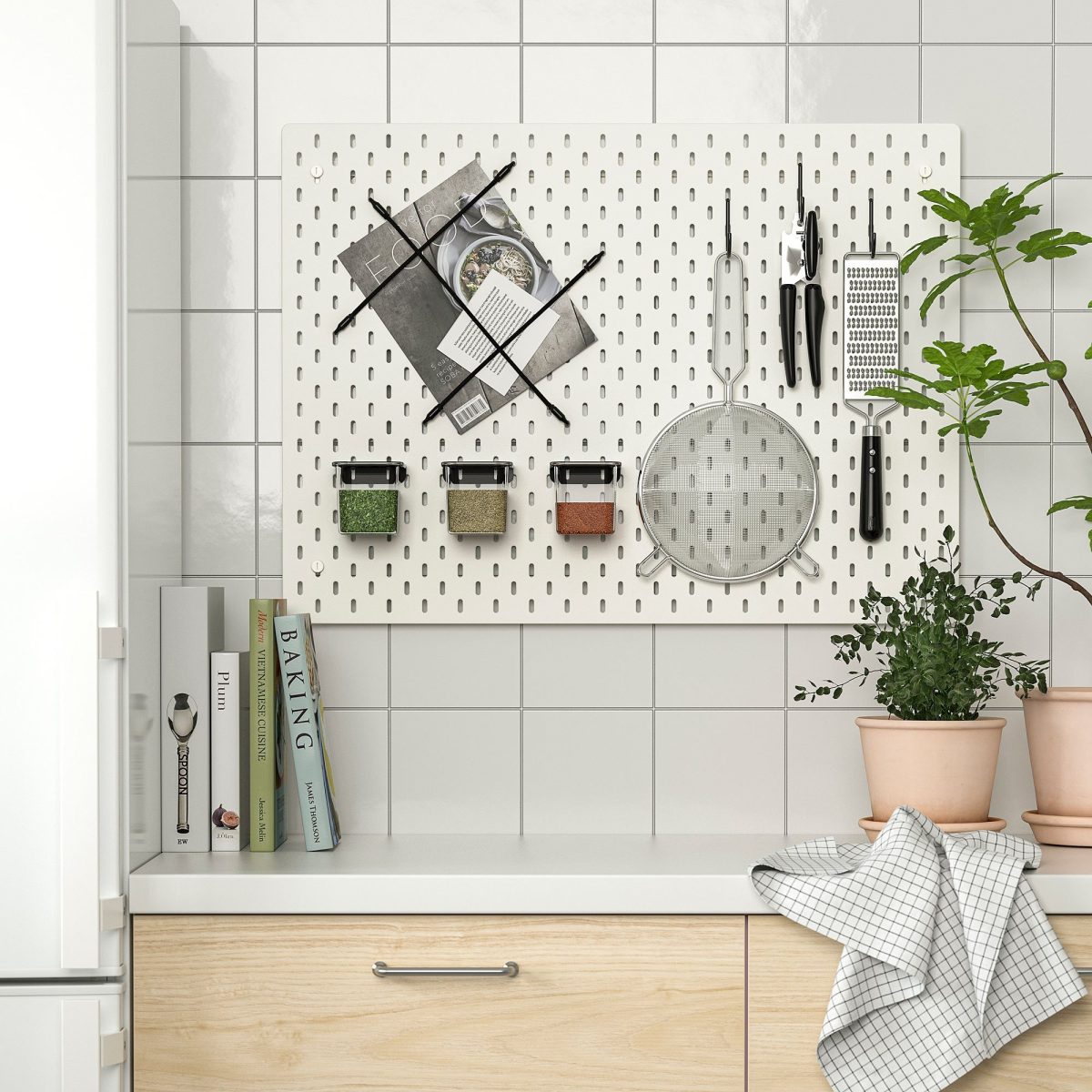 Çok Amaçlı Pano Parçası, Siyah, 27 cm, 3 adet – 2. görsel