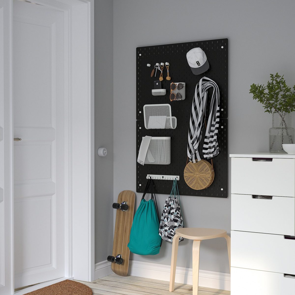 Çok Amaçlı Pano, Siyah, 76x56 cm – 4. görsel