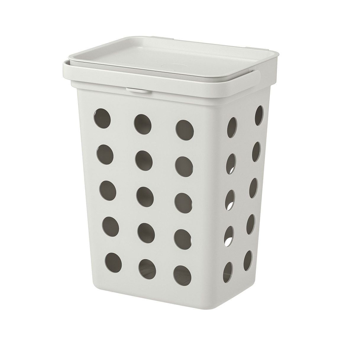 Çöp Kutusu, Açık Gri, 10 lt