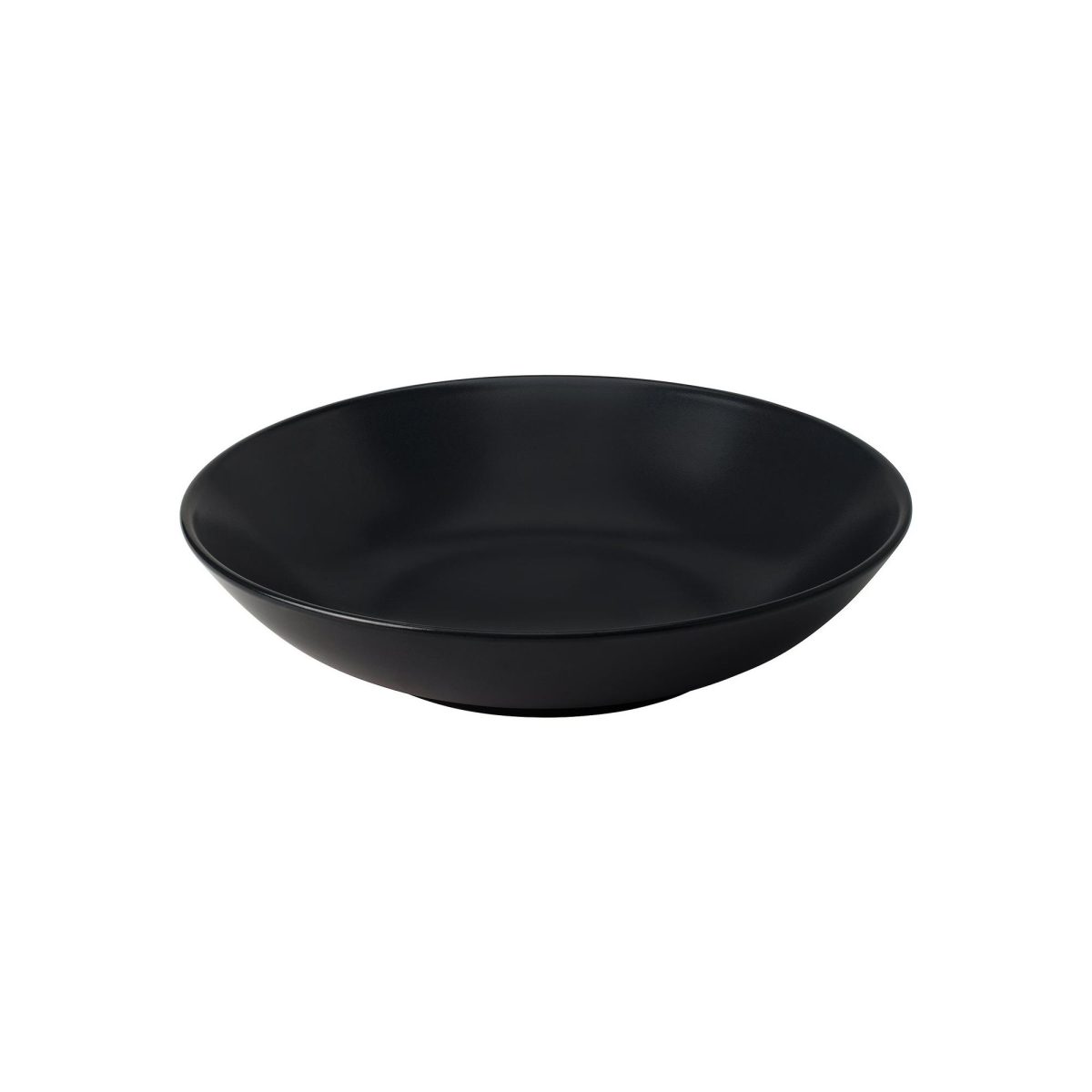 Çukur Tabak, Mat Koyu Gri, 23 cm
