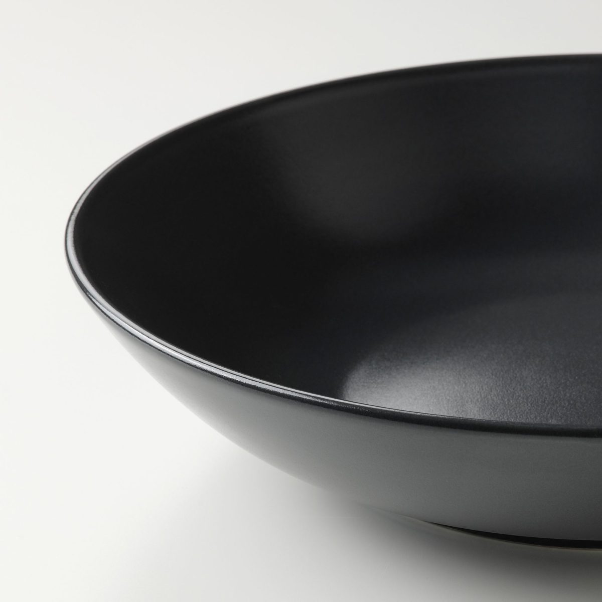 Çukur Tabak, Mat Koyu Gri, 23 cm – 3. görsel