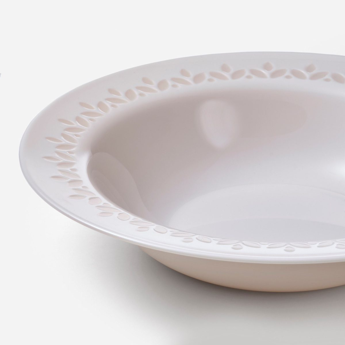 Derin Tabak Seti, Kırık Beyaz, 22 cm, 4 adet – 4. görsel