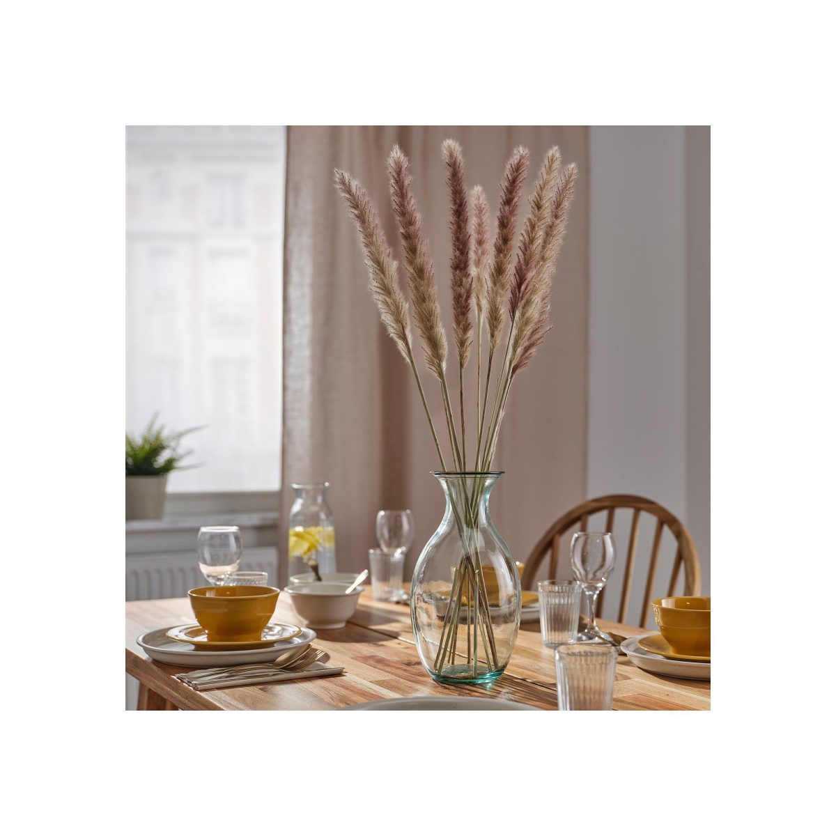 Dekoratif Kuru Buket, Kamış, 70 cm – 4. görsel