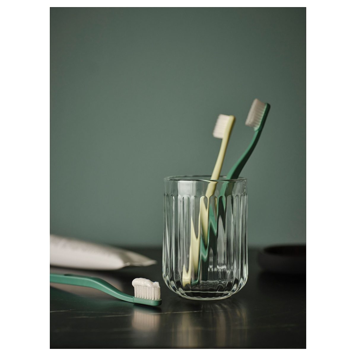 Diş Fırçalık, Cam, 11 cm – 3. görsel