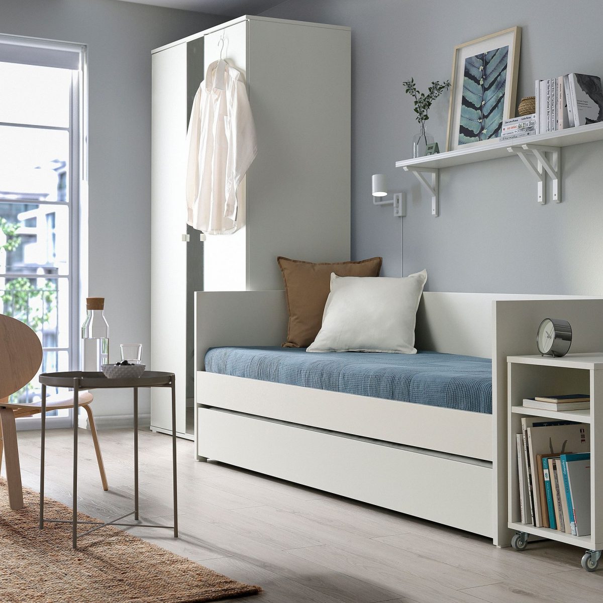 Divan Altı Karyolası, Beyaz, 80x200 cm – 3. görsel
