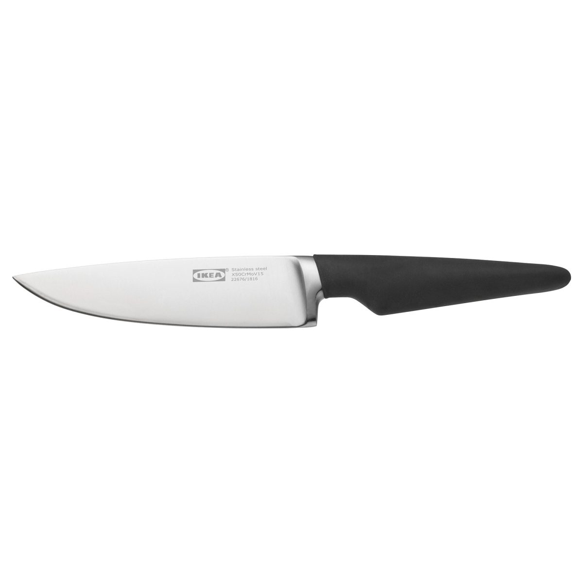 Doğrama Bıçağı, Paslanmaz Çelik-Siyah, 14 cm