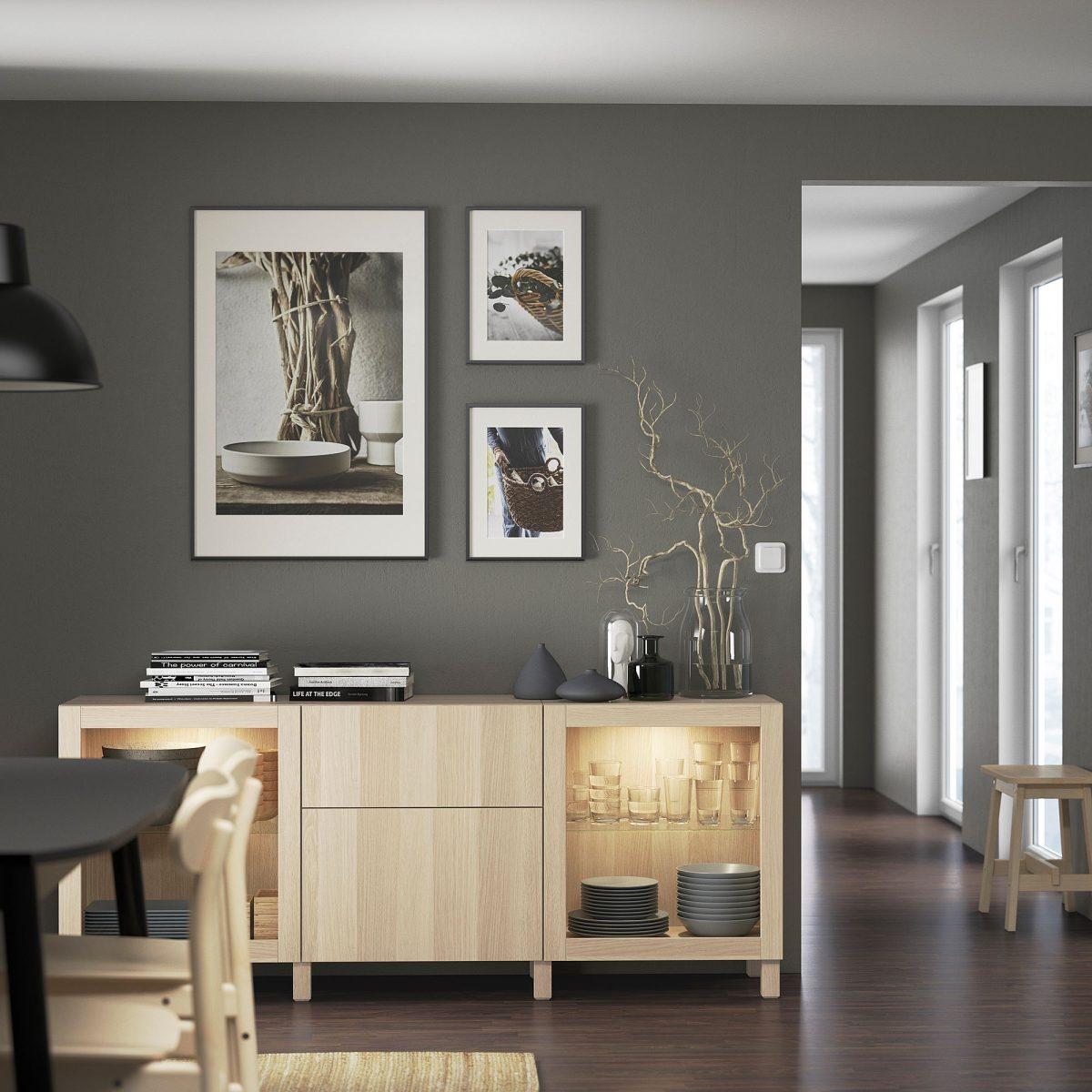 Dolap Kombinasyonu, 180x42x74 cm – 3. görsel