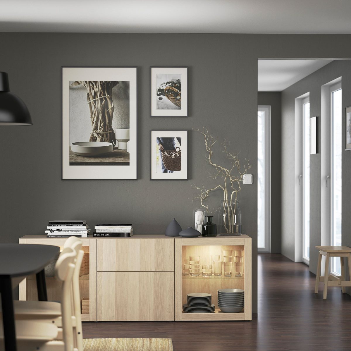 Dolap Kombinasyonu, 180x42x65 cm – 3. görsel