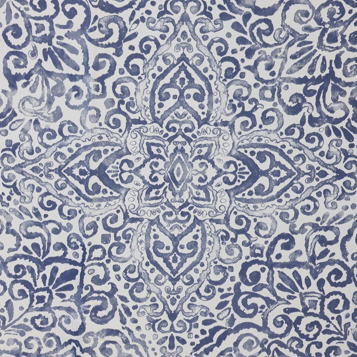 Duş Perdesi, Beyaz-Mavi, 180x200 cm – 3. görsel