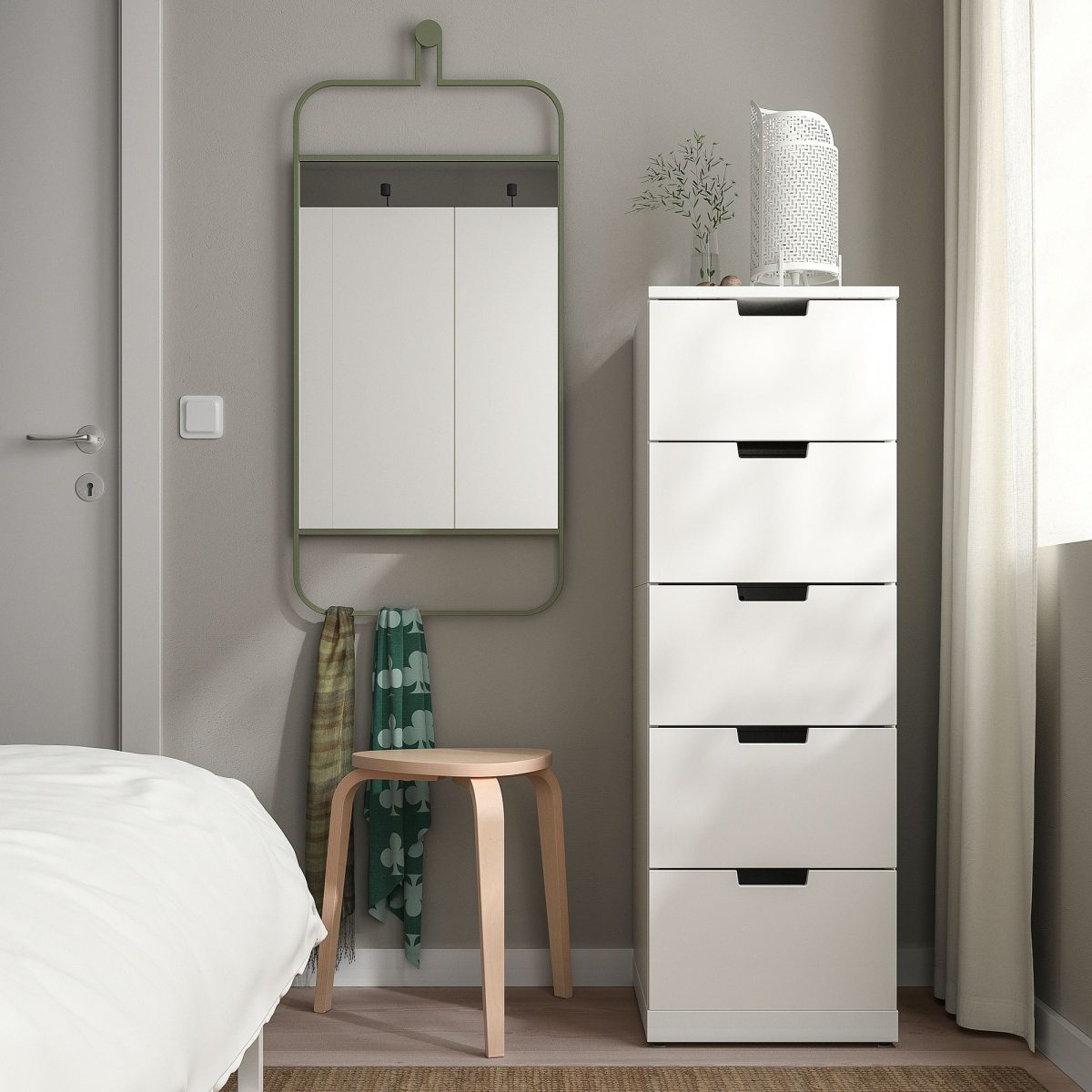 Duvar Aynası, Yeşil, 50x110 cm – 2. görsel