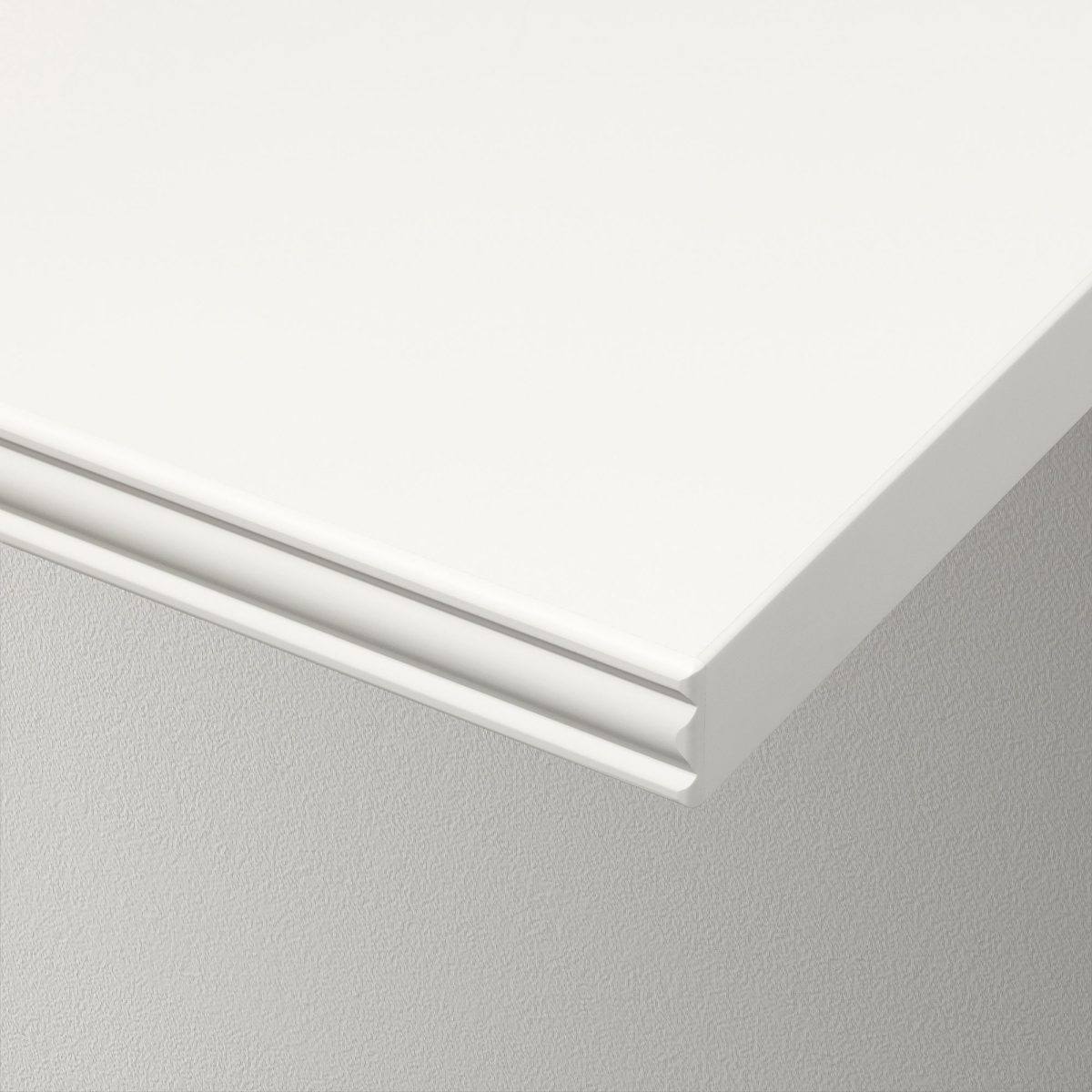Duvar Rafı Parçası, Beyaz, 80x30 cm – 2. görsel
