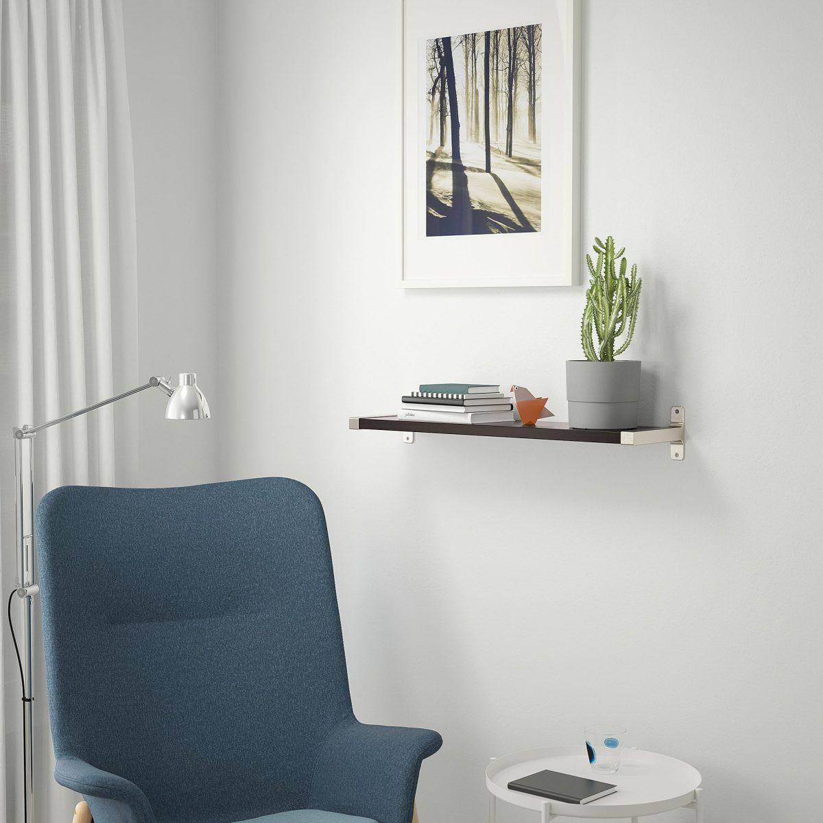 Duvar Rafı, Venge-Gri, 80x20 cm – 3. görsel