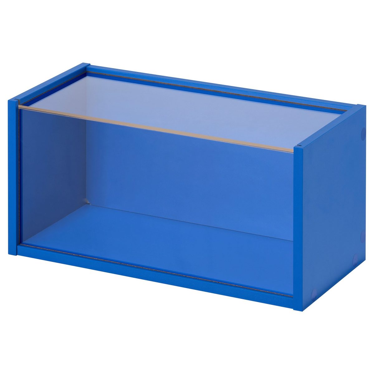 Duvara Monte Teşhir Dolabı, Parlak Mavi, 50x25x25 cm – 2. görsel