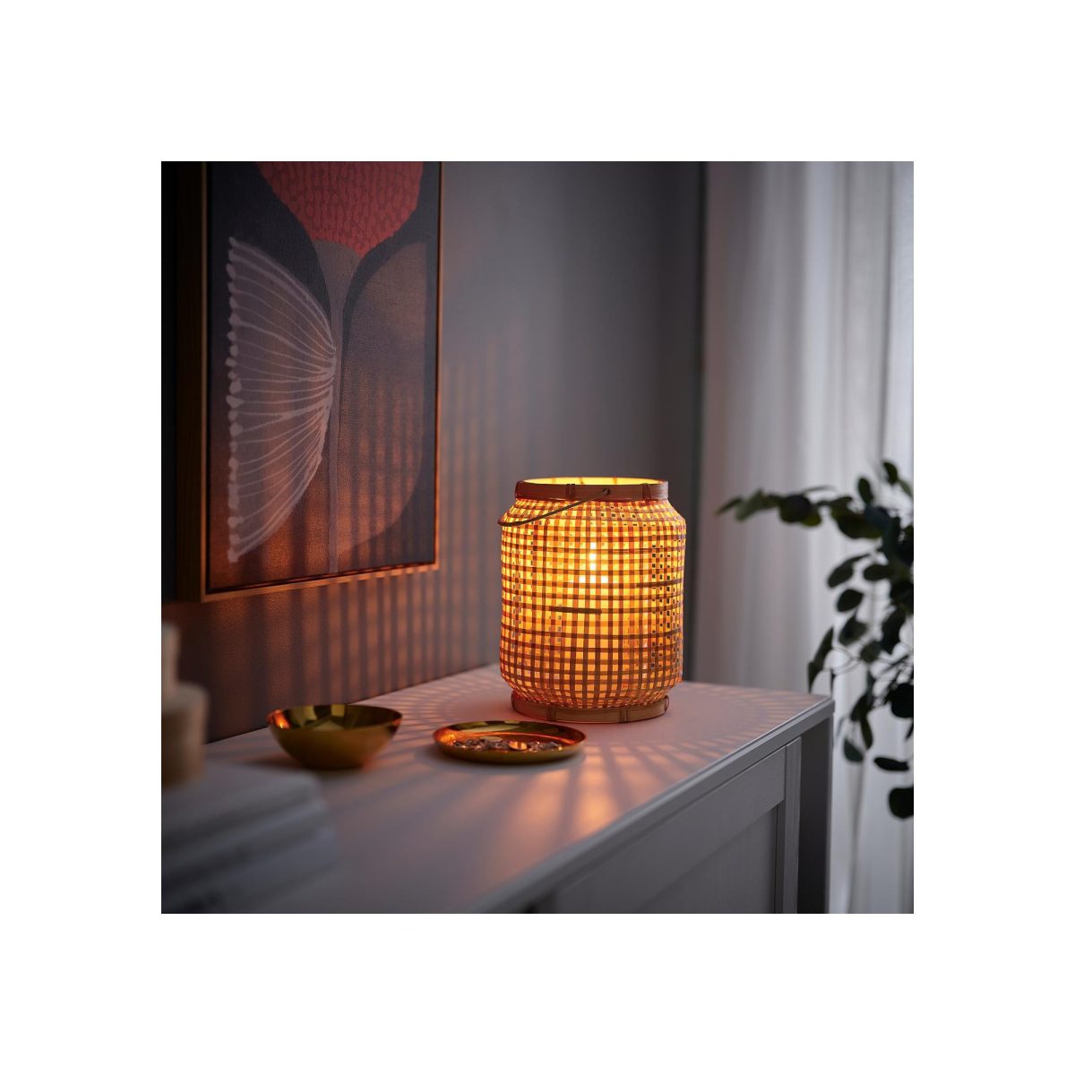 Fener, Bambu, 25 cm – 2. görsel