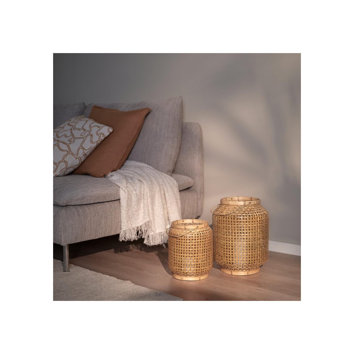 Fener, Bambu, 25 cm – 3. görsel