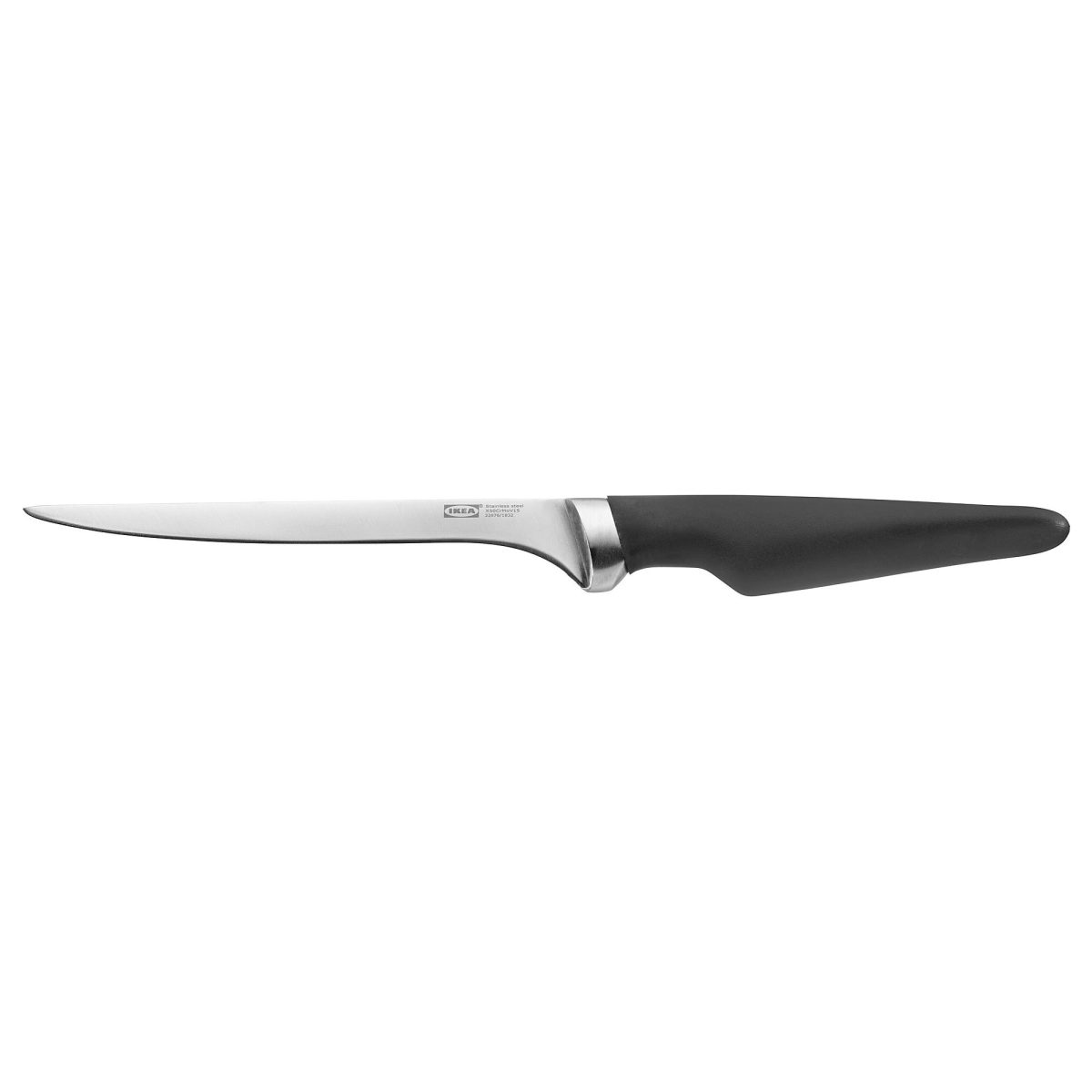 Fileto Bıçağı, Paslanmaz Çelik-Siyah, 17 cm