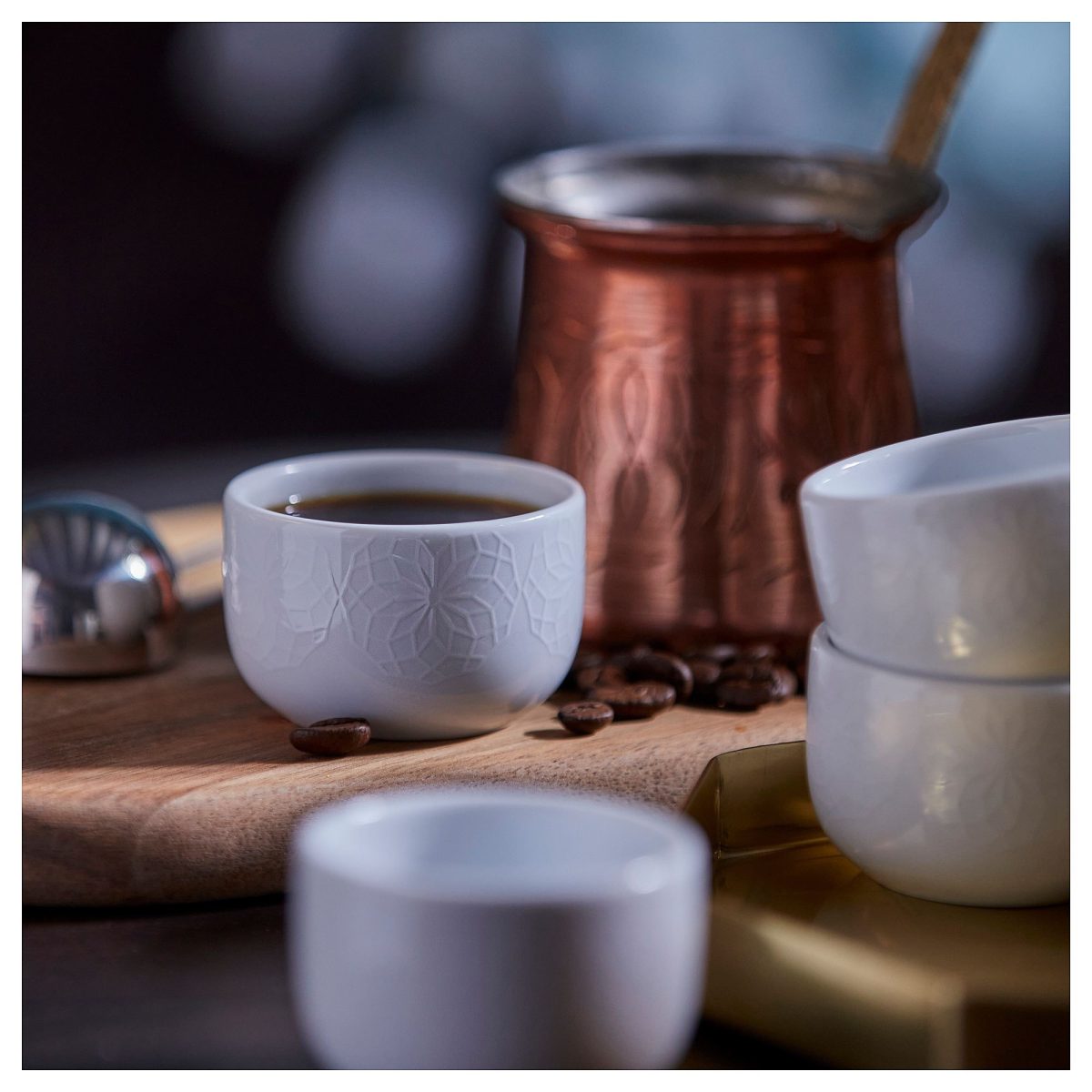 Fincan Takımı, Beyaz, 6 cl, 6 adet – 3. görsel