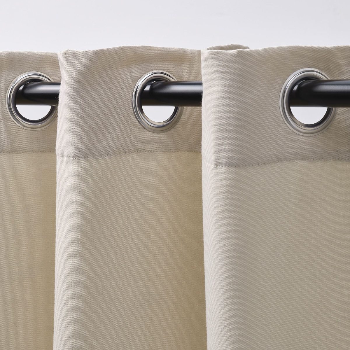 Fon Perde/2 Kanat, Bej, 145x300 cm, Işık Filtreleyici, Polyester – 4. görsel