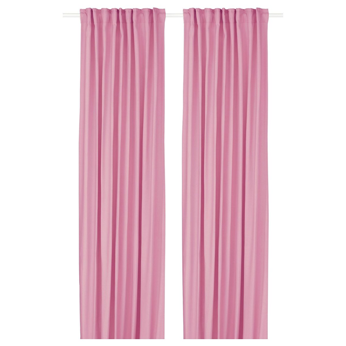 Fon Perde/2 Kanat, Pembe, 145x300 cm, Işık Filtreleyici, Polyester