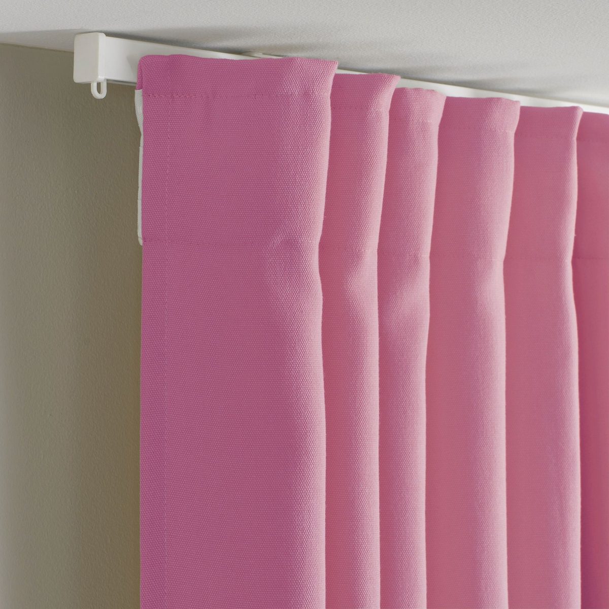 Fon Perde/2 Kanat, Pembe, 145x300 cm, Işık Filtreleyici, Polyester – 4. görsel