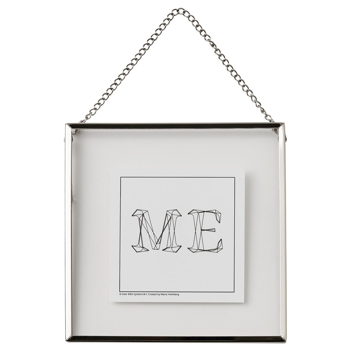 Gri Çerçeve, Lame, 16x16 cm – 2. görsel