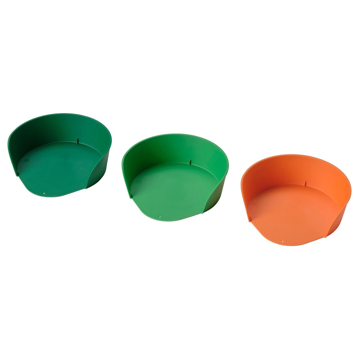 Hazırlık Kabı, Çok Renkli, 18 cm, 3 Parça