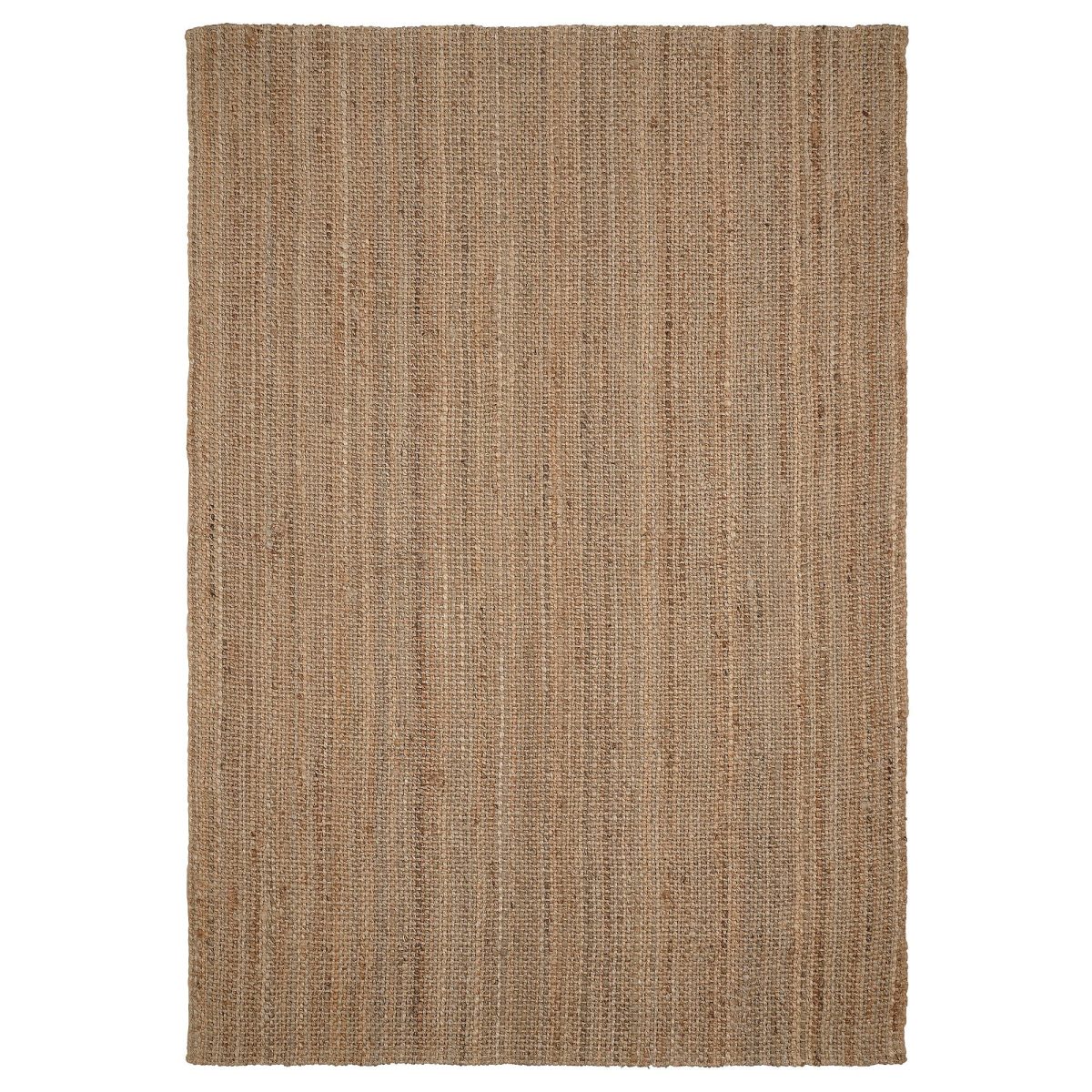 Jüt Halı, Natürel, 120x180 cm, Dikdörtgen, Düz Dokuma