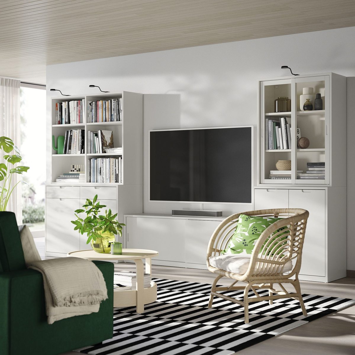 Büfe, Kırık Beyaz, 120x47x91 cm – 3. görsel
