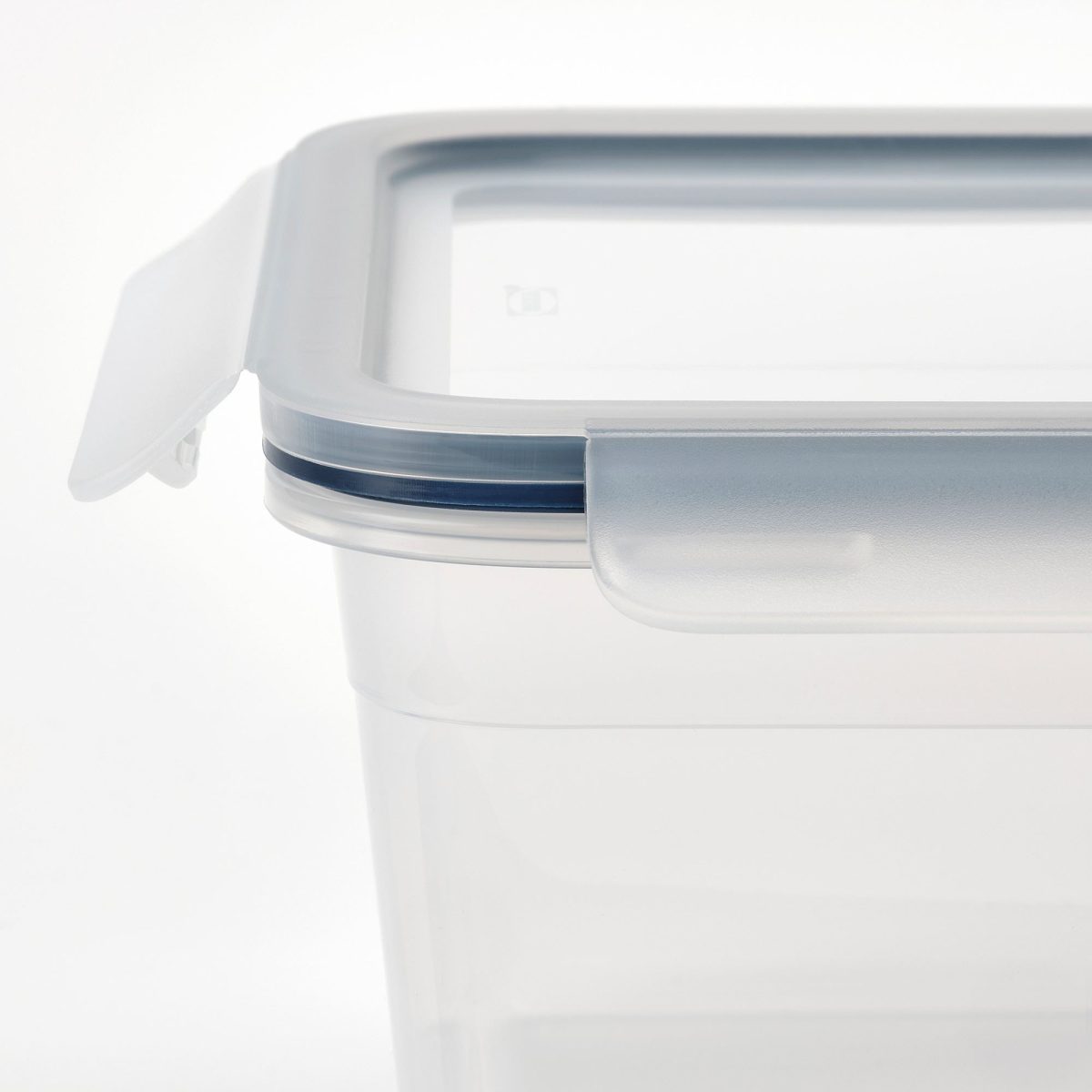 Kapaklı Plastik Saklama Kabı, 5,2 lt, Dikdörtgen – 4. görsel