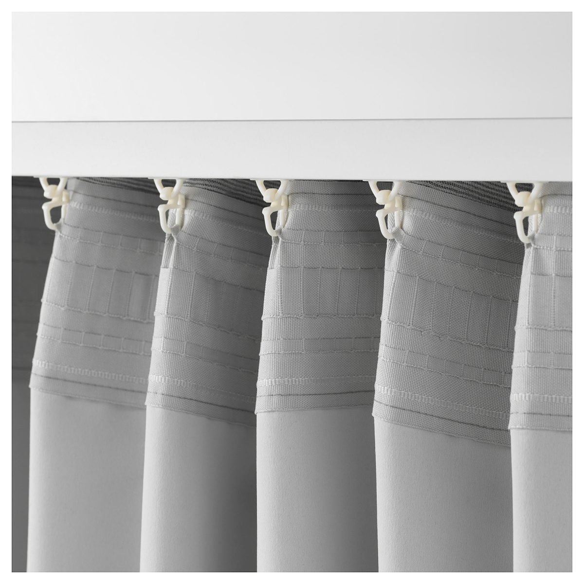 Karartma Perde/2 Kanat, Gri, 145x300 cm, Loş Işık, Polyester – 3. görsel