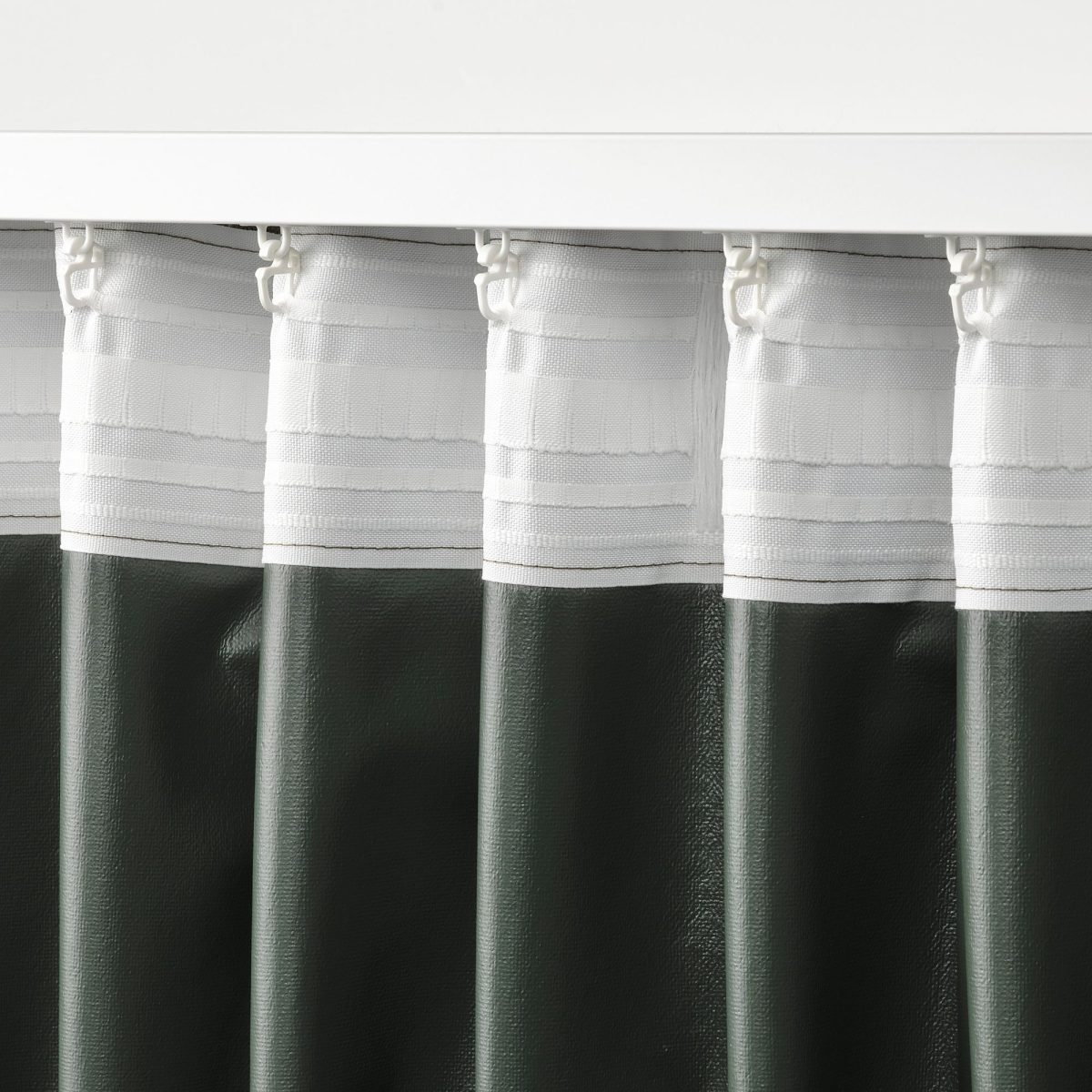 Karartma Perde/2 Kanat, Koyu Yeşil, 135x300 cm, Polyester – 4. görsel