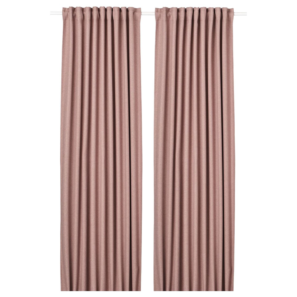 Karartma Perde/2 Kanat, Pembe, 145x300 cm, Loş Işık, Polyester