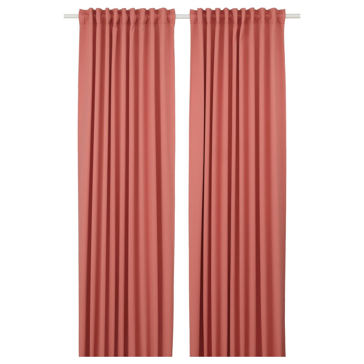 Karartma Perde/2 Kanat, Pembe, 145x300 cm, Loş Işık, Polyester