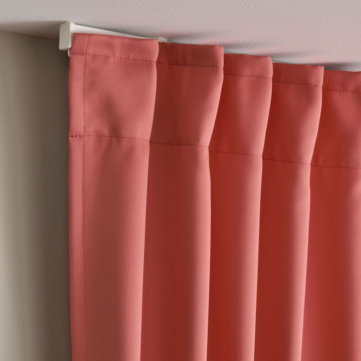 Karartma Perde/2 Kanat, Pembe, 145x300 cm, Loş Işık, Polyester – 4. görsel