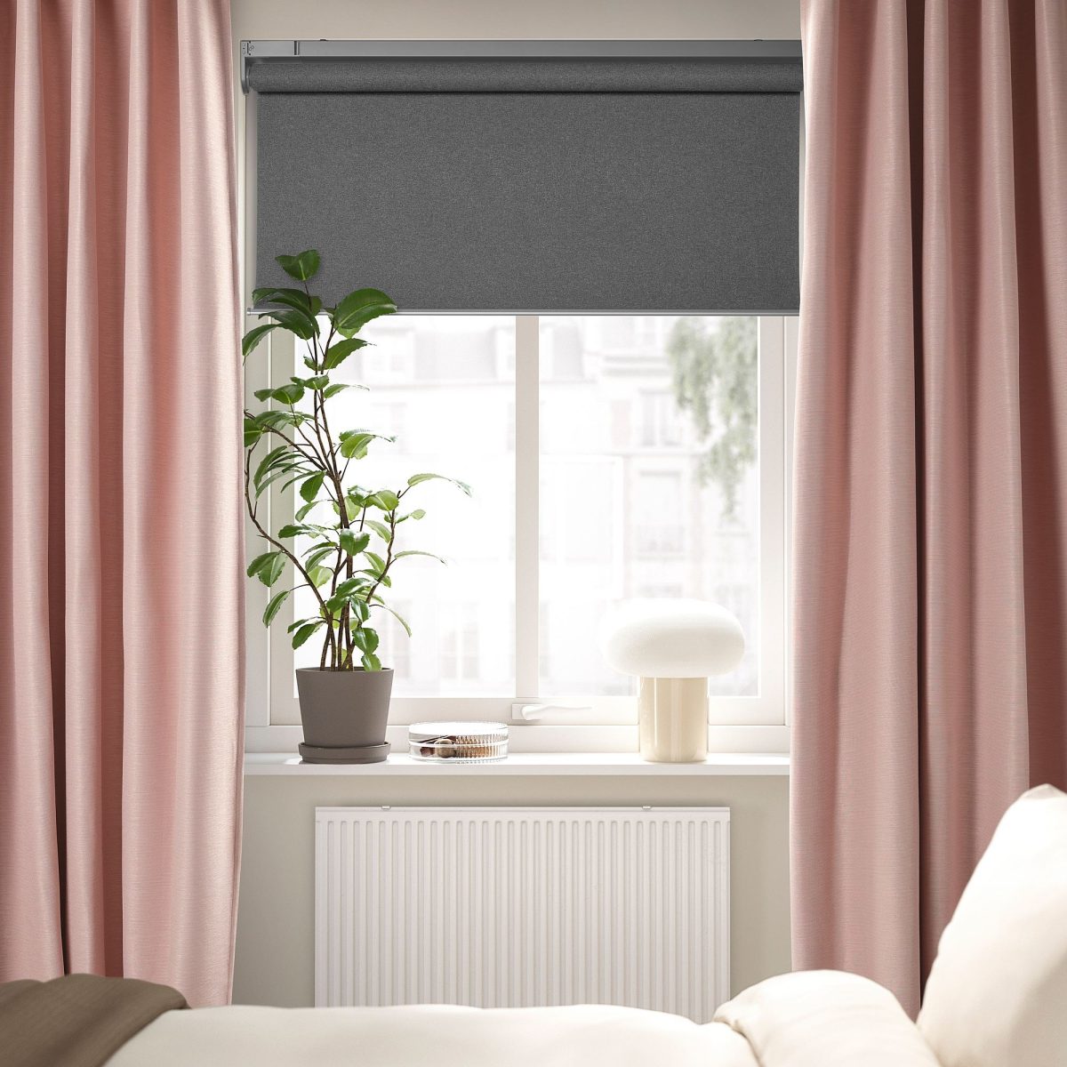Karartma Perde/2 Kanat, Pembe, 145x300 cm, Loş Işık, Polyester – 3. görsel