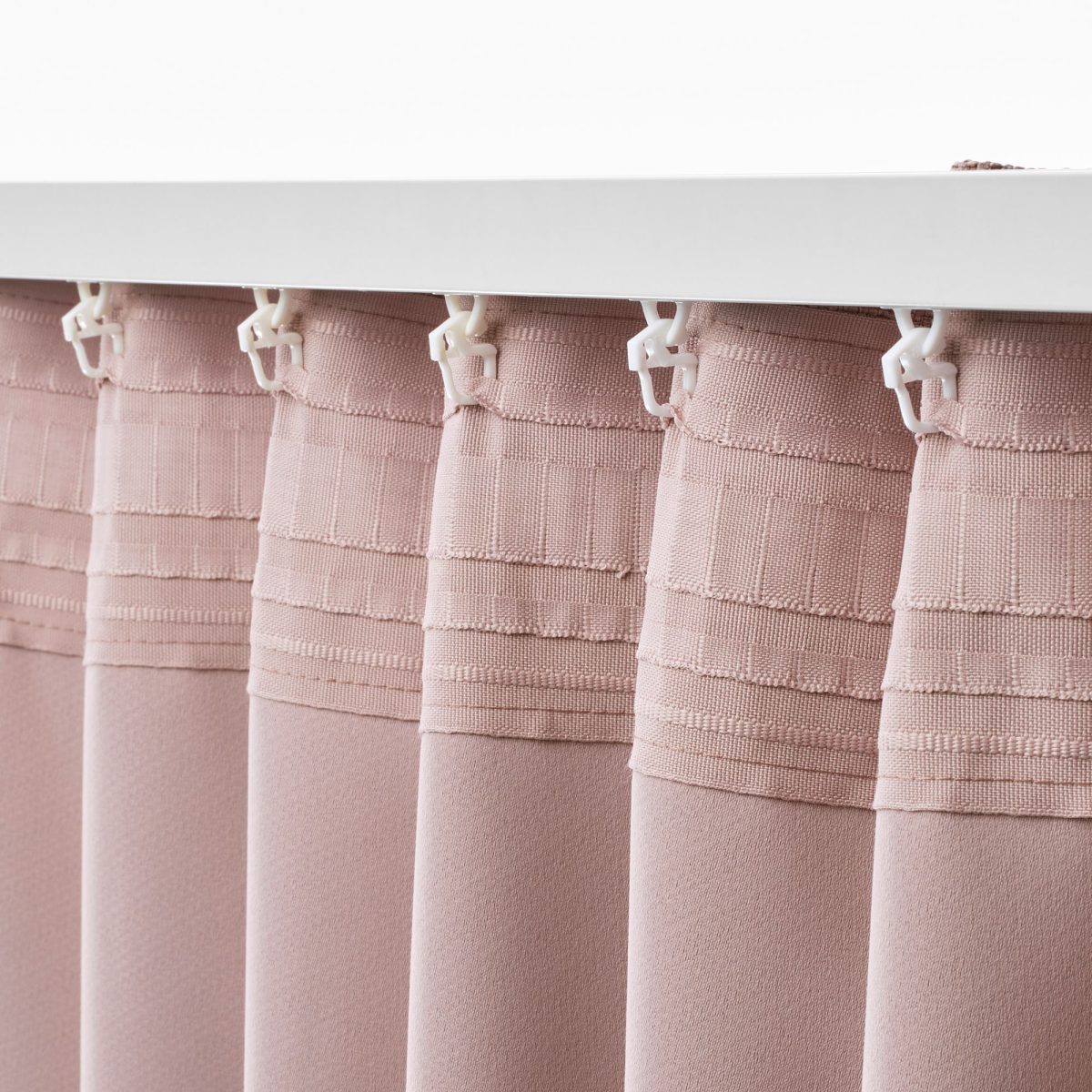 Karartma Perde/2 Kanat, Pembe, 145x300 cm, Loş Işık, Polyester – 4. görsel