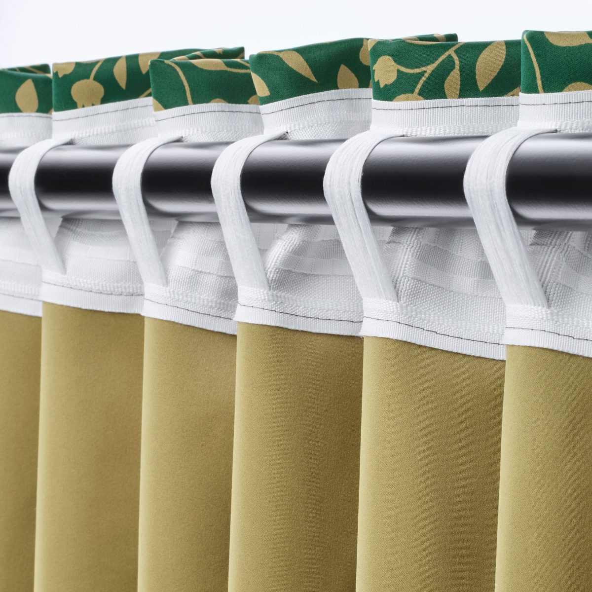 Karartma Perde/2 Kanat, Yeşil, 145x300 cm, Polyester – 4. görsel