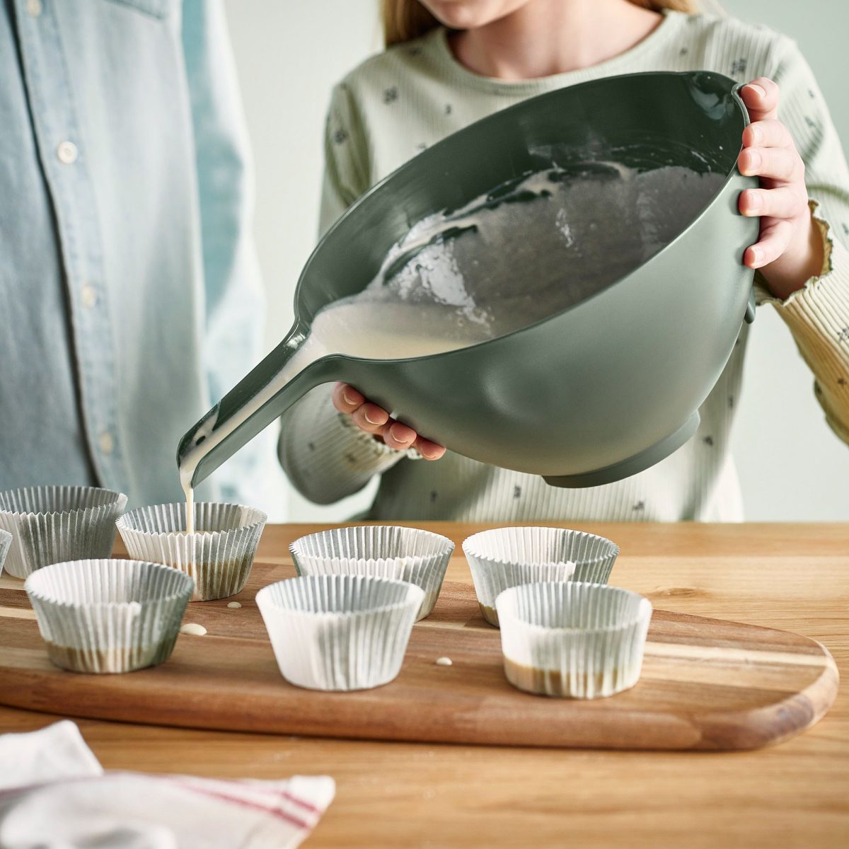 Karıştırma Kabı, Gri-Yeşil, 3 lt – 3. görsel
